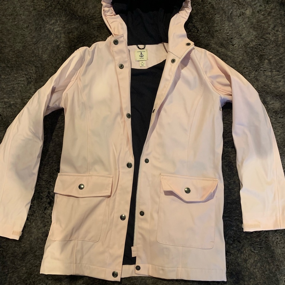 Lands' End Light Pink Utility Jacket